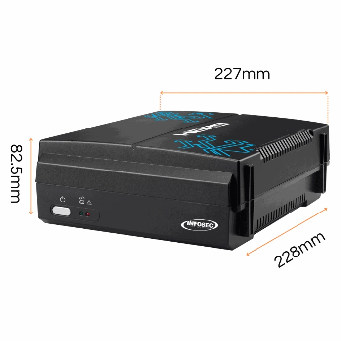 Onduleur Offline Hero 450 dimensions